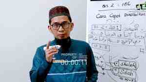 Inilah Dzikir Anti Miskin, Rezeki Datang Sebelum Diminta kata Ustadz Adi Hidayat